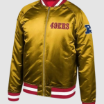 49ers Golden Bomber Jacket