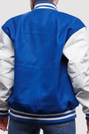 Bright Royal Varsity Jacket