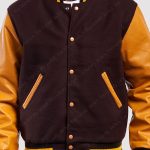Brown Varsity Jacket