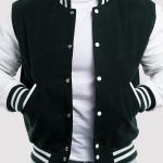 Dark Green Varsity Jacket