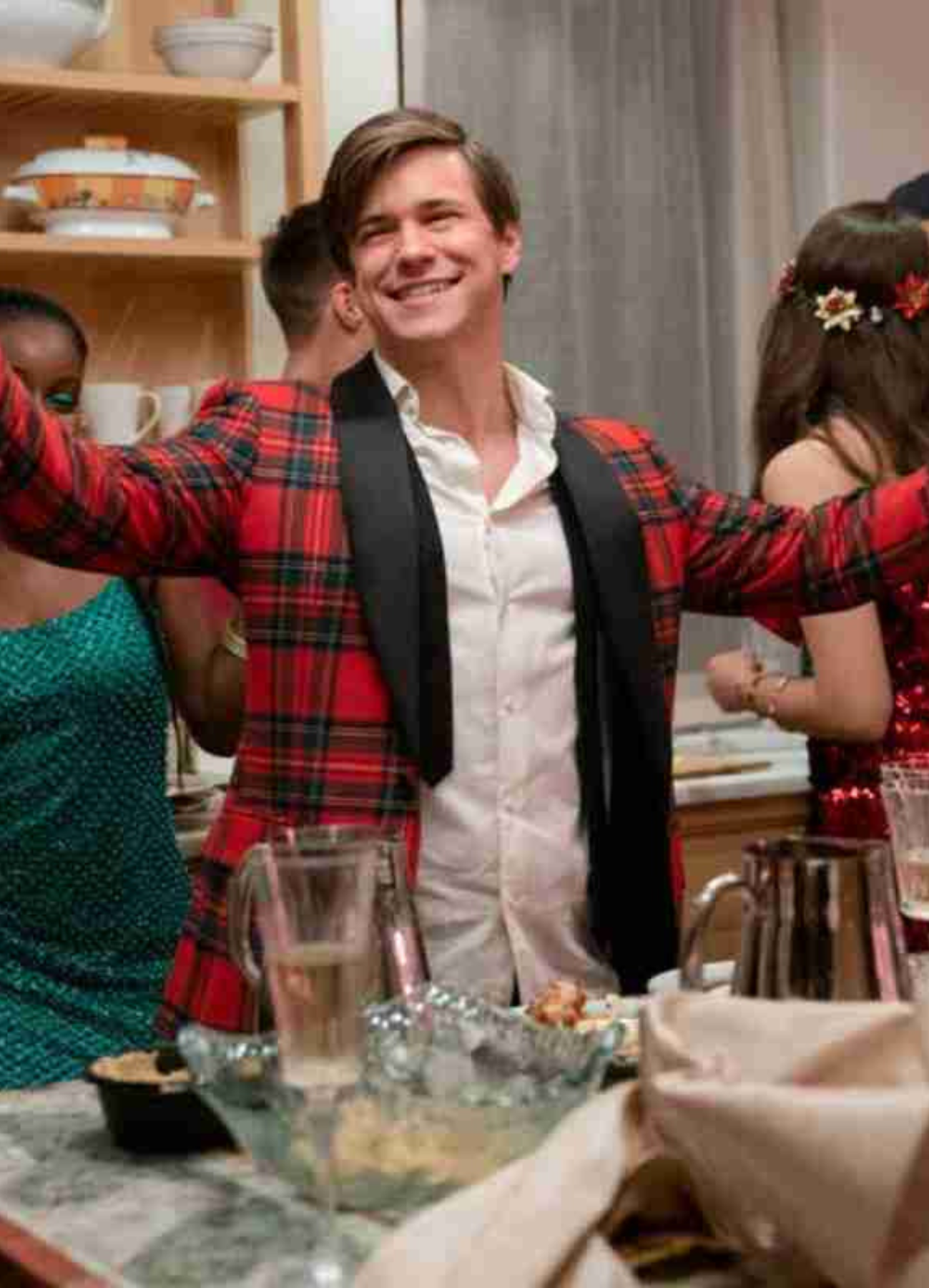 Dash _ Lily Edgar Christmas Tuxedo Jacket Dash & Lily Jacket
