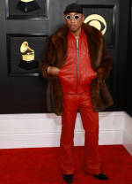 Pharrell Williams Brown Coat