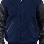 Navy Blue And Black Jacket