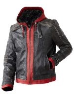 Troy Red Hood Jacket