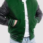 Kelly Green Varsity Jacket
