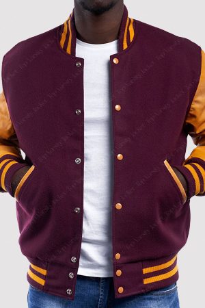 Maroon Varsity Jacket