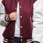 Maroon Varsity Jacket
