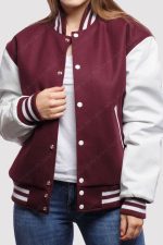 Maroon Varsity Jacket