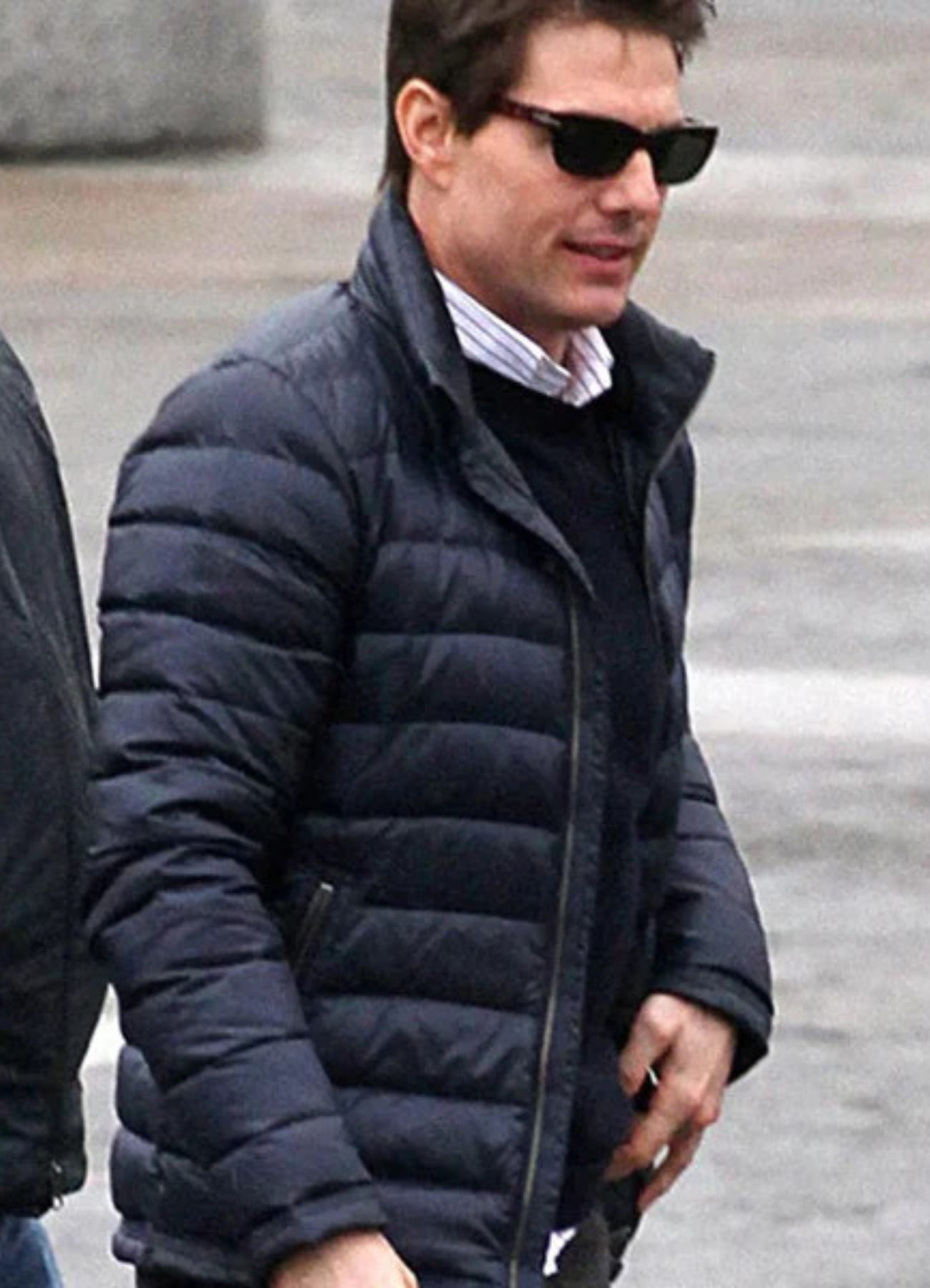 Mission Impossible 7 Ethan Hunt Blue Puffer Jacket Tom Cruise Puffer Jacket