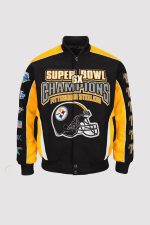 Pittsburgh Steelers Black Jacket