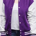Purple Varsity Jacket