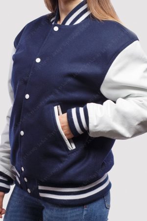 Royal Blue Varsity Jacket