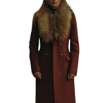 Sophia Thomalla Red Coat