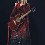 Taylor Swift The Eras Tour 2023 Red Black Coat