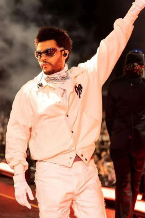 The Weeknd White Jacket