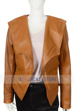 Caroline Channing Leather Jacket