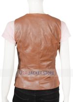 Daisy Duke Leather Vest