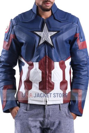 Captain America Leather Jacket