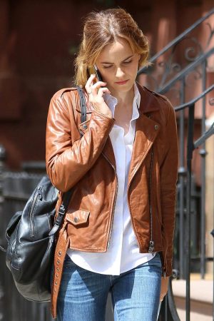 Emma Watson Brown Jacket