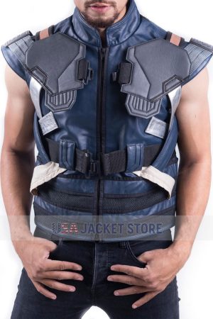 Erik Killmonger Leather Vest