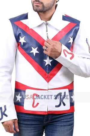 Evel Knievel Leather Jacket