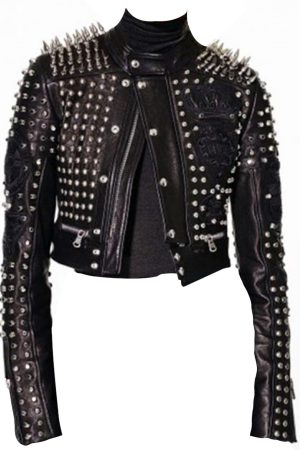 Gigi Hadid Studded Jacket