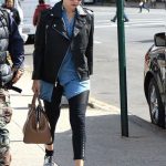 Gigi Hadid Leather Jacket
