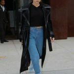Gigi Hadid Black Coat