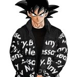 Goku Drip Puffer Jacket