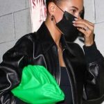 Hailey Bieber Black Jacket