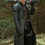 Gemma Arterton Leather Coat