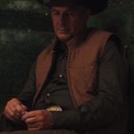 Kevin Costner Leather Vest