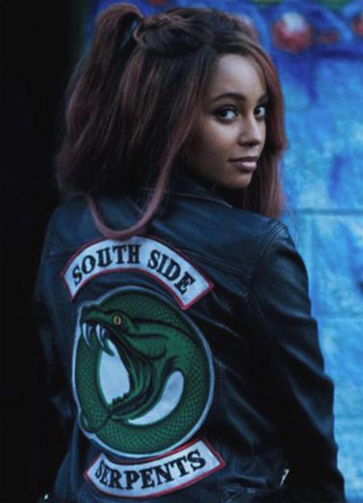 biker jacket cheap riverdale serpent jacket