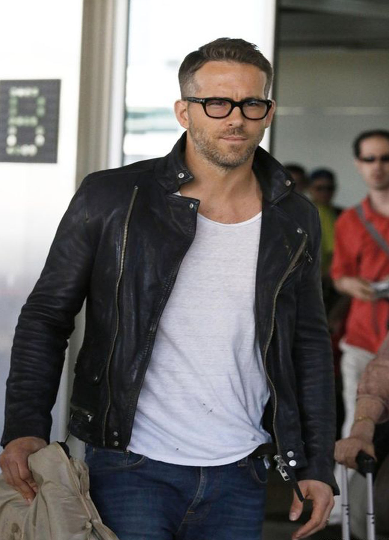 Ryan Reynolds Jacket Ryan Reynolds Leather Jacket