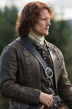 Jamie Fraser Leather Coat