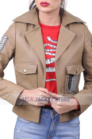 Scout Regiment Leather Jacket