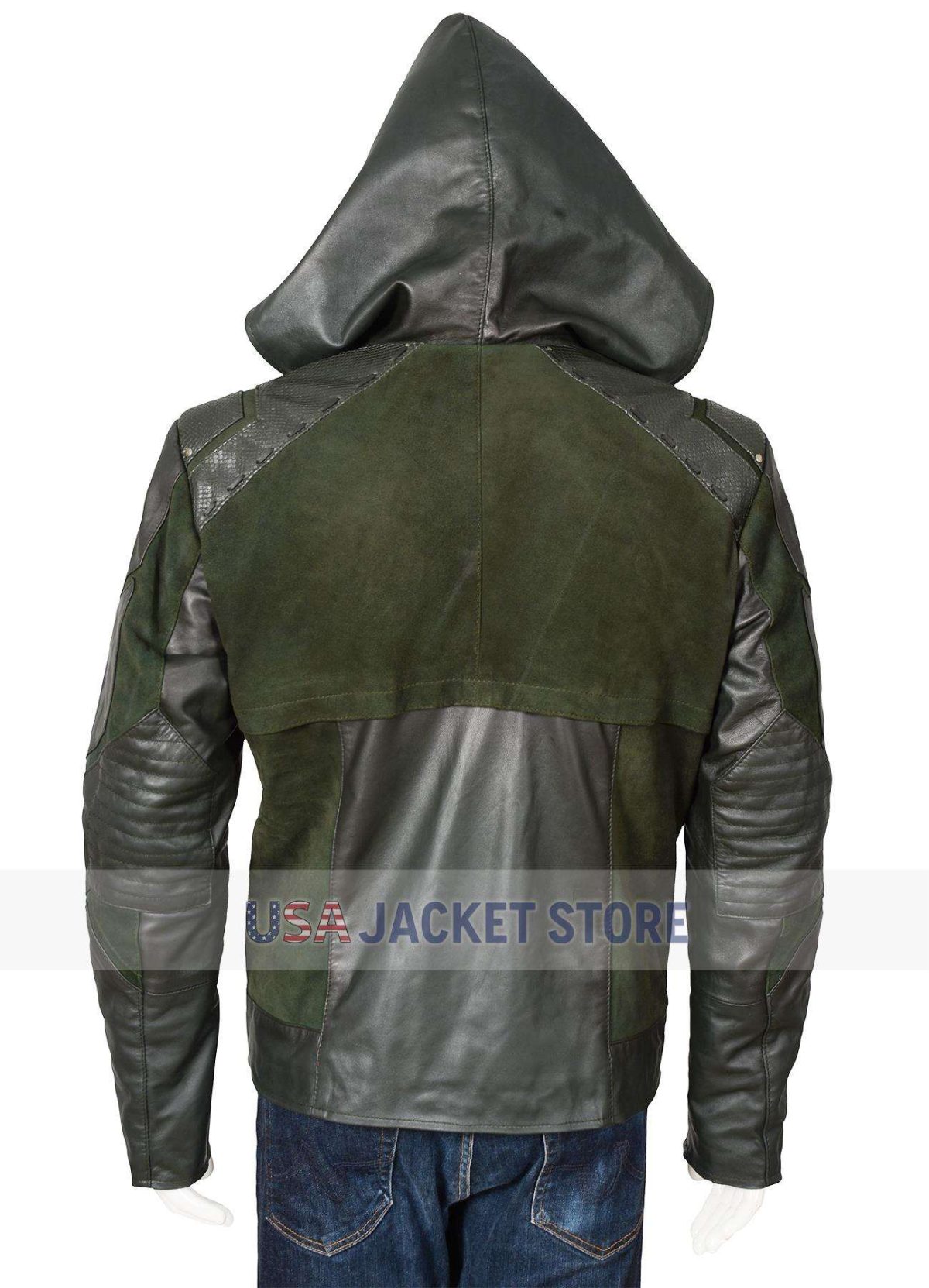 Oliver Queen Green Jacket By Stephen Amell Arrow Season 8