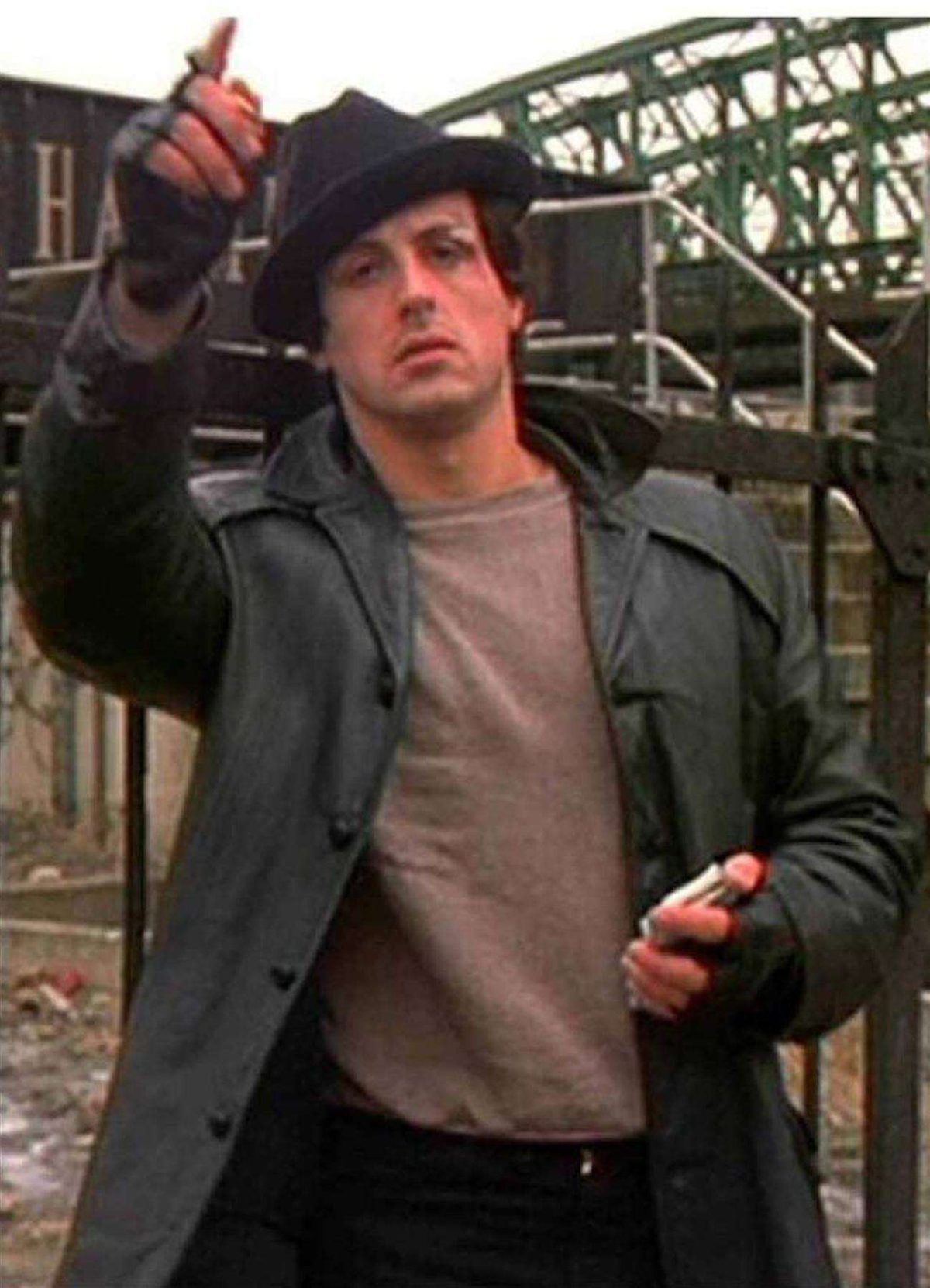 sylvester-stallone-rocky-leather-coat Sylvester Stallone Leather Coat