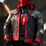 Troy Red Hood Jacket