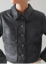 Wednesday Addams Leather Jacket