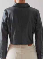 Wednesday Addams Leather Jacket