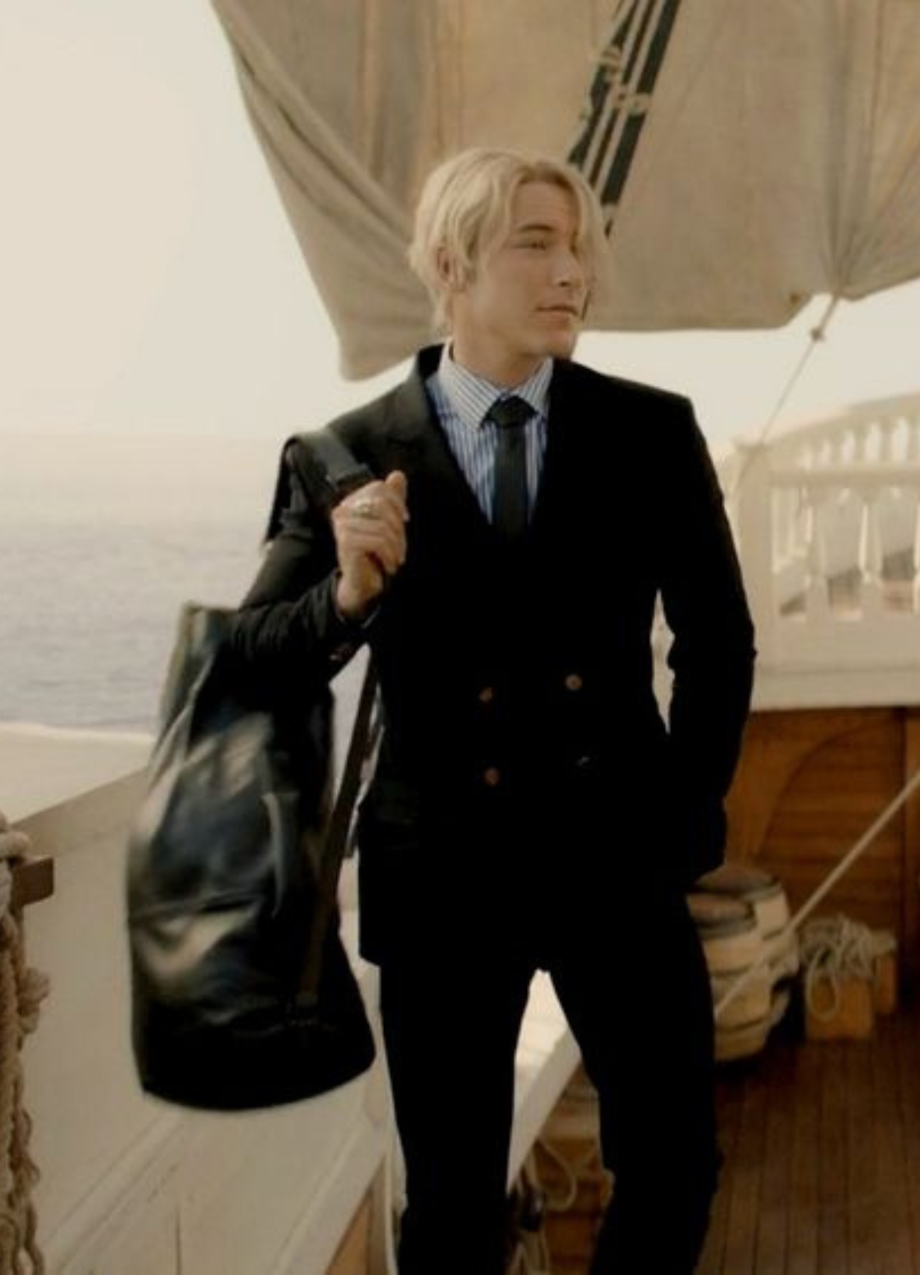 Sanji Black Blazer Taz Skylar One Piece SO1 Sanji Black Black Blazer