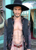 Mihawk Black Long Coat One Piece SO1 - Image 2