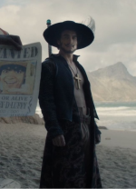 Mihawk Black Long Coat One Piece SO1 - Image 3