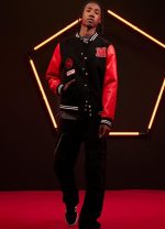 Across The Spider-Verse Miles Morales Varsity Jacket