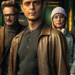 Berlin 2023 Pedro Alonso Brown Leather Jacket