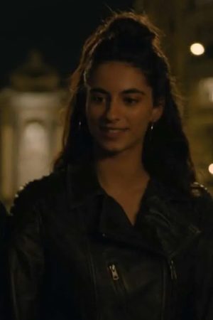 Cameron Black Leather Jacket