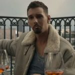 Bruce White Leather Jacket