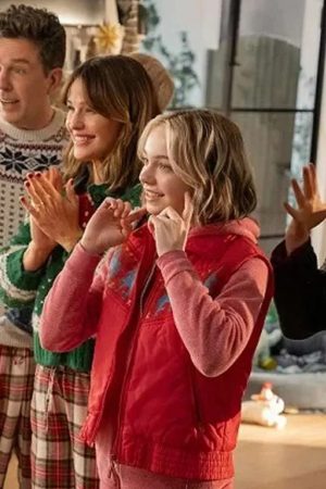 Emma Myers Red Vest
