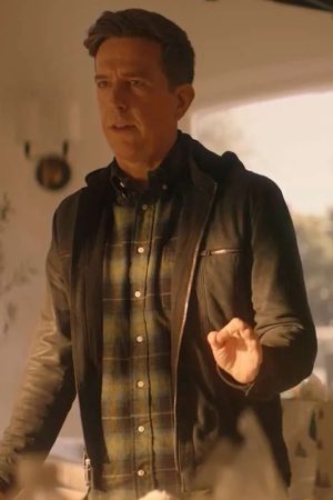 Ed Helms Grey Jacket